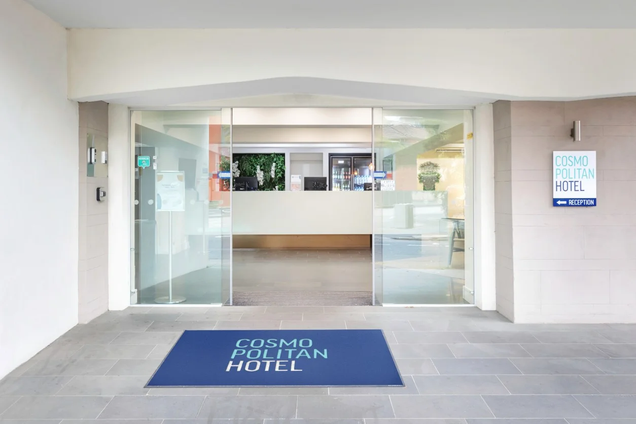 Cosmopolitan Hotel entrance